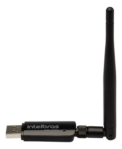 Adaptador usb Iwa 3001 wireless intelbras antena externa