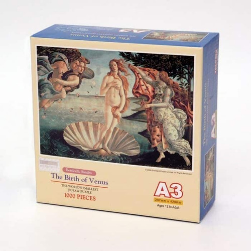 Rompecabezas Tomax 1000 Piezas Mini The Birth Of Venus