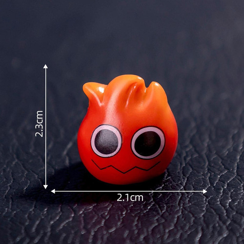 5 Figura De Halloween En Miniatura, Adorno 1,6 X 2,5 Cm Gato