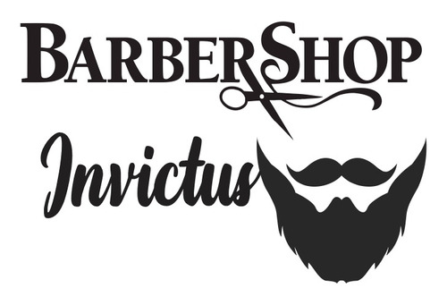 Vinilos Decorativos Barberías Barber Shop - 90cmx58cm