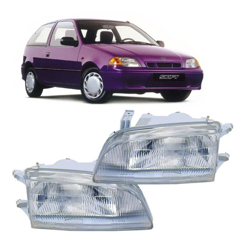 Juego De Opticas Suzuki Swift 1991 1992 1993 1994 1995 1996