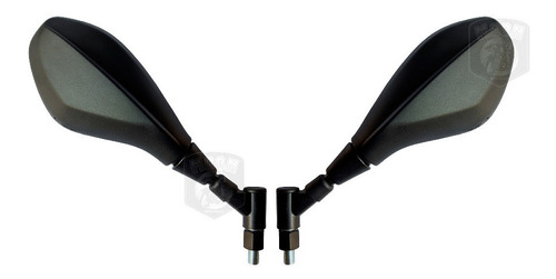 Imagem 5 de 9 de Retrovisor F800 Rosca Honda Giro 360 Gvs Original