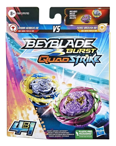 Beyblade Burst Quadstrike Dual Pack