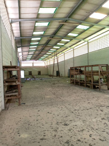 Galpón Para Múltiples Usos Industriales Ubicado En Cúa