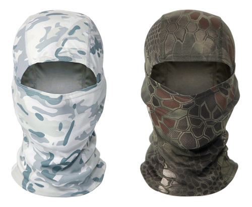 Balaclava 2 Pack - Pasamontañas, Táctico, Máscara, Solar 