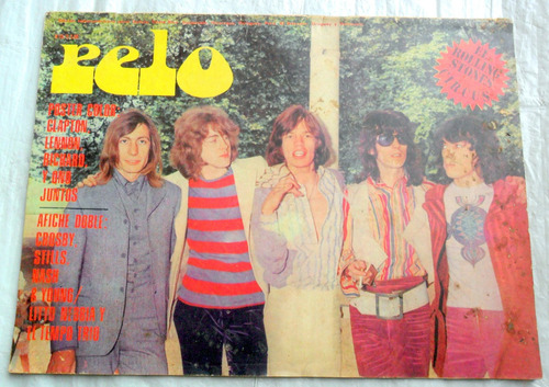Pelo 23 1972 Sin Poster, Stones Circus , The Who , The Band 