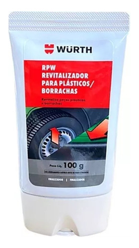 Rpw Revitalizador De Plásticos E Borrachas 100g -wurth