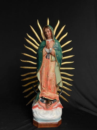 Virgen De Guadalupe 52cm Resplandor