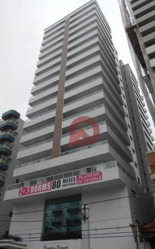 Imagem 1 de 30 de Apartamento Com 3 Dormitórios À Venda, 126 M² Por R$ 560.000,00 - Vila Guilhermina - Praia Grande/sp - Ap0669