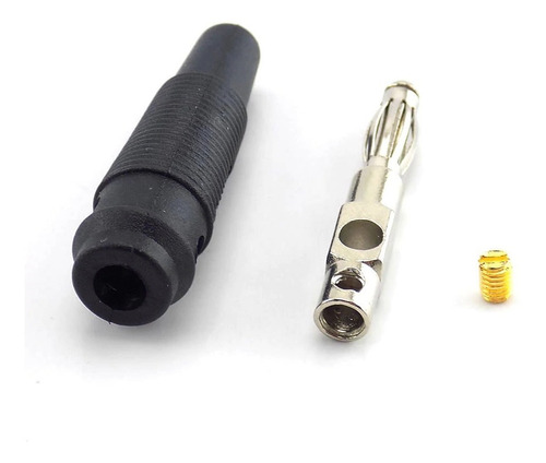 Imagen 3 de 5 de Conector Banana De 4mm Conector De Soldadura Cable Apilable