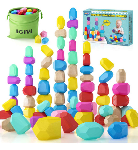Igivi Juguetes Montessori Para Niños Y Niñas De 1, 2, 3 A.