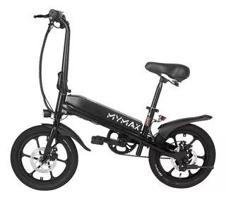 Bicicleta Eletrica Ebike Myway 4.0 Aro 16 45km Aut Preto