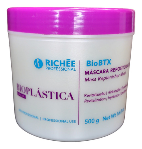 Richée Bioplástica Máscara Biobtx 500gr