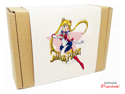 Kit De Regalo Taza Y Plato + Espejo + Cuaderno Sailor Moon