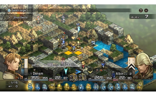 Juego multimedia físico Tactics Ogre Reborn Square Enix para PS4