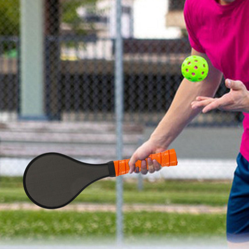 Pala De Pickleball Sweet De Fibra De Carbono Para Naranja