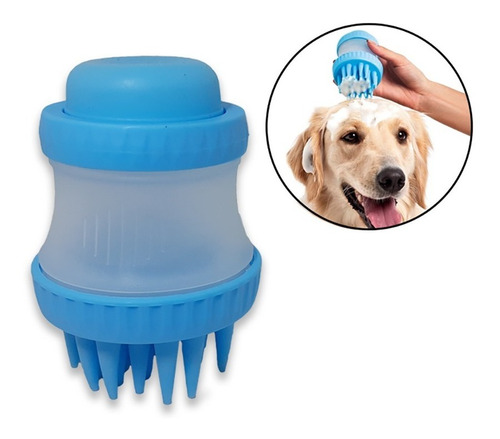 Cepillo Dispensador De Shampoo Ducha Portátil Para Mascotas