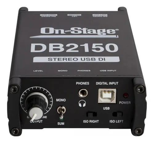 Caja Di Usb Estéreo Pasiva Db2150 On-stage