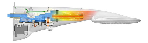 Chuveiro Elétrico Advanced Turbo C/ Pressurizador Lorenzetti