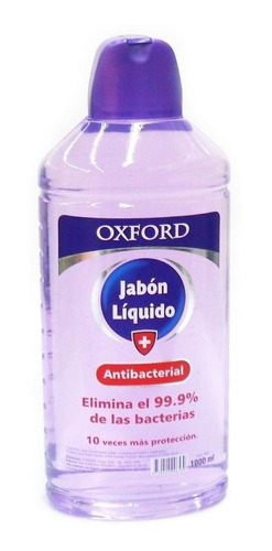  Jabón Líquido Oxford Antibacterial 1 Lt 