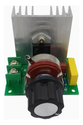 Dimmer Regulador Velocidad Motor 4000w 220v Control Pwm Scr