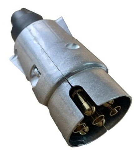 Plug Macho De Aluminio Cobre Reforçado Reboque Carretinha