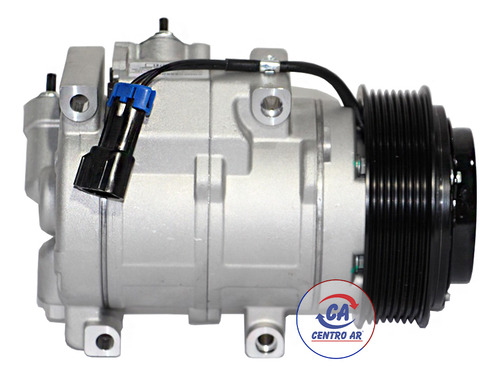 Compressor Ar Cond. 10sre18c 8pk 12v Aplicavel Jhon Deere