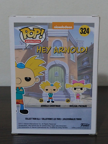 Funko Pop Arnold Shortman 324 - Hey Arnold - Nickelodeon