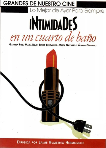 Intimidades En Un Cuarto De Baño / Dvd / Maria Rojo