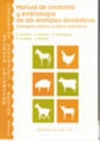 Libro: Manual Anatomia Embriologia De Animales Domesticos. V