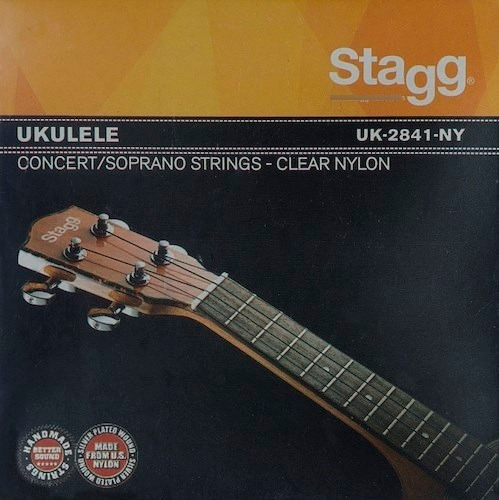 Encordado Ukelele Soprano Stagg Clear Nylon Uk-2841-ny