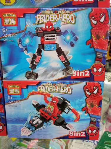 Hombre Araña Spiderman Juego Para Armar 