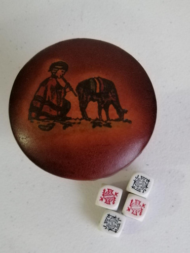 Cacho, Juego De Mesa Boliviano Artesanía Con Detalle (Usado)