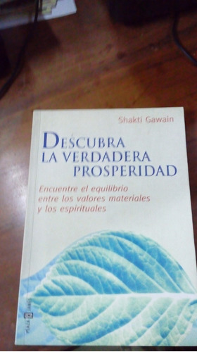 Libro  Descubra La Verdadera Prosperidad