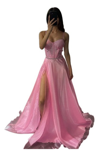 Vestido De 15 Rosa Jessi Alta Costura Ballester