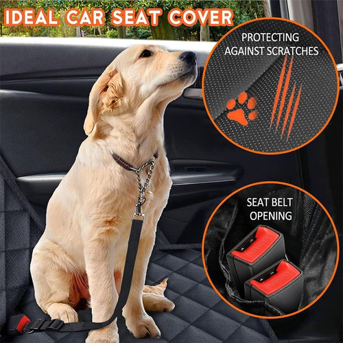 Cubierta Asientos Para Auto Perro De Tela Oxford, Protector