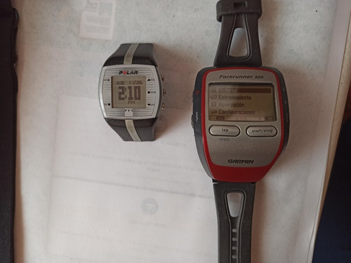 Relojes Garmin Forerunner Gps + Polar Ft7