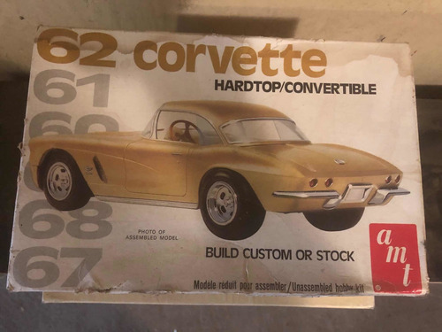 Corvette 1962 Modelismo Amt