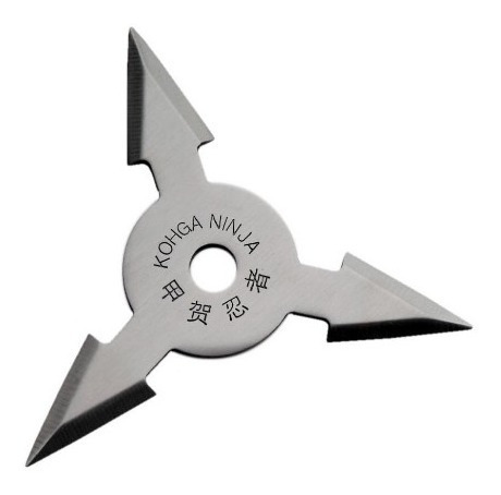 Estrella Ninja 3 Puntas Shuriken Kohga Ninjitsu Marciales (Usado)
