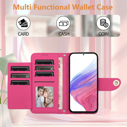 Z Funda De Piel Tipo Cartera Para Motorola E15 E14 E13