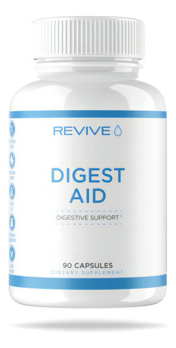 Revive Digest Aid Ayuda Sistema Digestivo 235mg 90vcaps Sabor Sin Sabor