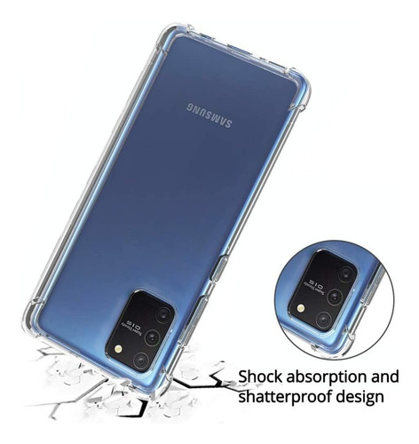 Estuche Protector Antichoque Alpha Para Samsung S10 Lite A91