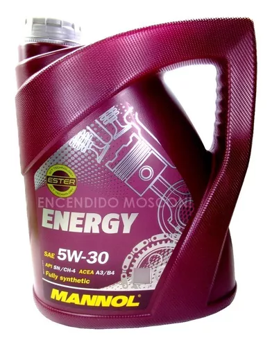 Aceite Mannol Energy 5w30 5lts Sintetico Made In Germany