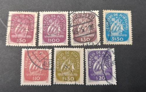 Sello Portugal 1943 - Stamp 7 Sellos 1943-1948