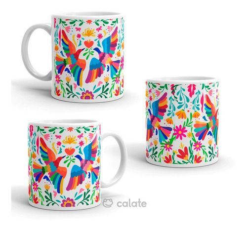 Imagen 4 de 5 de Taza 11oz Tenango Diseño Méxicano