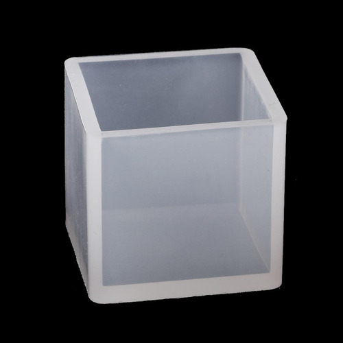 Molde De Silicona En Forma De Cubo De Resina For Hacer Joya