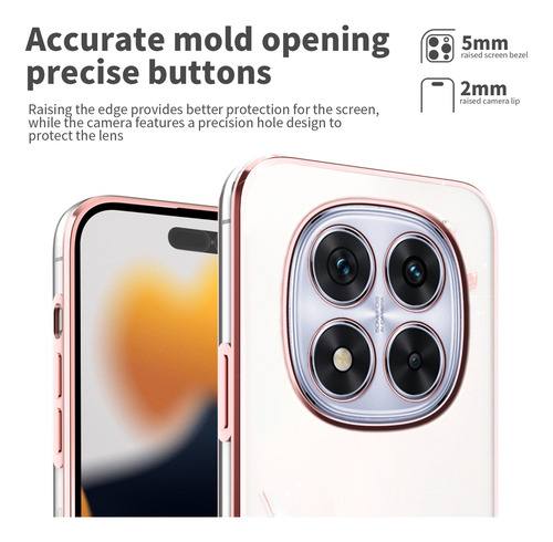 Funda Premium Para Motorola Edge 40/edge 40 Neo 5g/edge 40 Pro/edge 40 Pro 5g, Duradera, Brillante, Delgada, Impactante, Transparente