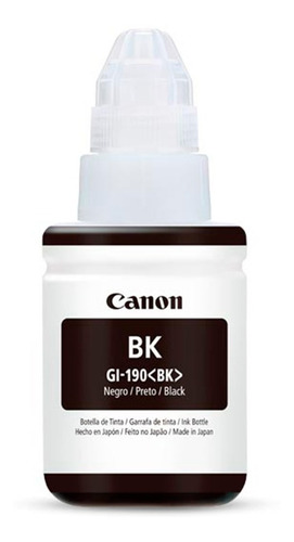 4 Tintas Canon Gi-190 Original G1100 G2100 G3100 G4100