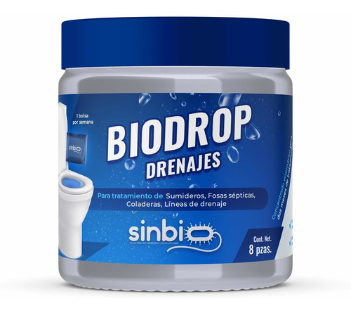 Imagen 2 de 3 de Biodrop Drenajes Bacterias Y Enzimas Sinbio