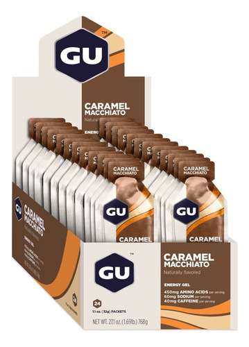 Gu Energy Gel 24 Pack Caramel Macchiato
